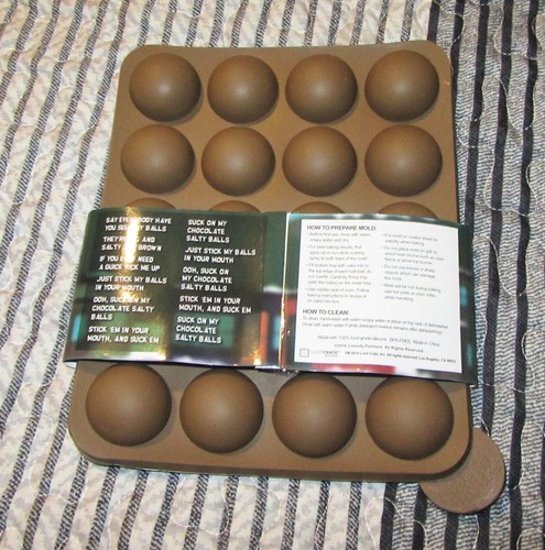 South Park Chef's Chocolate Salty Balls Mold Silicone Baking Ball Loot Crate - Picture 3 of 5
