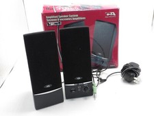 Cyber Acoustics Amplified 2.0 Speaker System 2 Piece Set