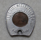 1947 Encased Lincoln Wheat Back ¢ Portland, Oregon East Side Motor Cycle Co.