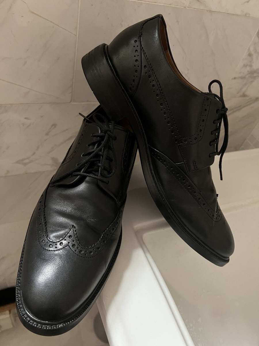 COLE HAAN GRAND.OS Warren Classic Wingtip Oxford Shoes 