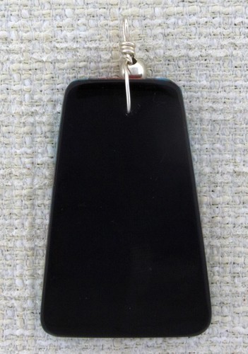 Kewa Mosaic Pendant With Multi-Stone Inlay Border By Daniel Coriz - Picture 2 of 2