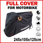 XL Heavy Duty Waterproof Motorcycle Motorbike Cover Outdoor Rain Dust Protector