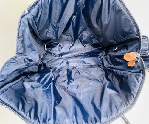 Polo Ralph Lauren Large Tote Bag Handbag Canvas Logo Embroidery *Missing Strap* - Picture 10 of 16