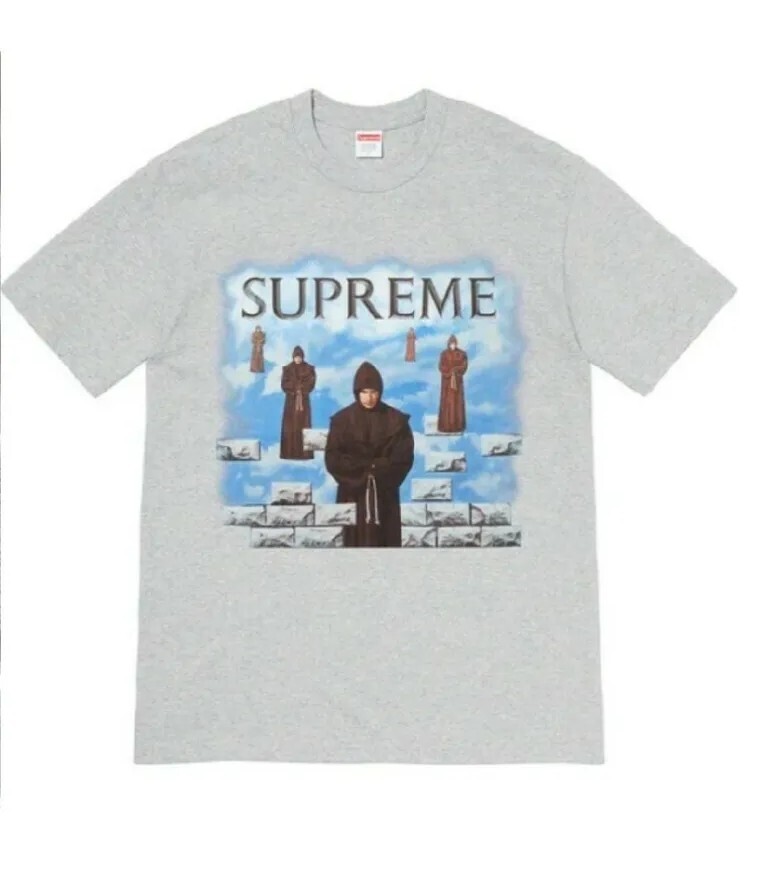 FW19 Supreme Levitation heather grey Tee XL T-shirt New Unopened Made In USA thumbnail 2