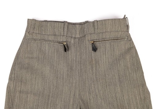 Hermes Pant Vintage Riding 5 Coveted Gold Clou de Selle Ankle Snaps 38 - Picture 4 of 11