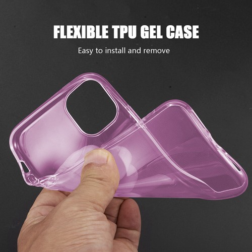 for iPhone 12 Pro Max 6.7" Case Soft Lightweight ThinTPU Cover+Prytool - Picture 19 of 21