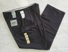 New Men's Dockers Easy Khaki Classic Fit D3 Pleated Pants Black 462980001