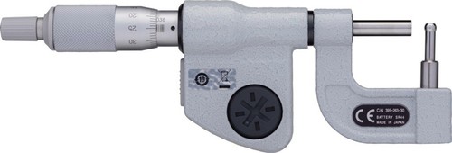 Mitutoyo 395-263-30 Micrometer BMB3-25MX Digimatic Spherical Micrometer FedEx - Picture 2 of 4