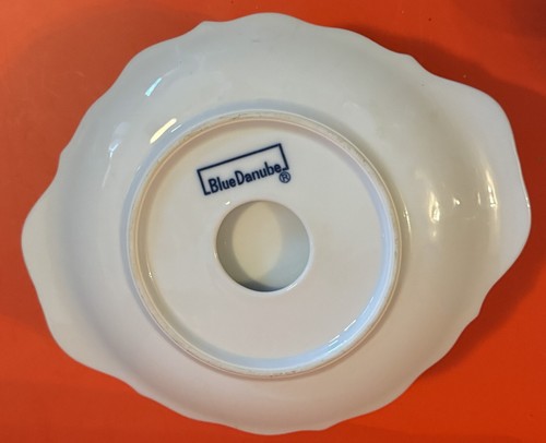 Blue Danube Onion Japan Gravy Boat Bowl w/ Attached Underplate - Picture 4 of 7