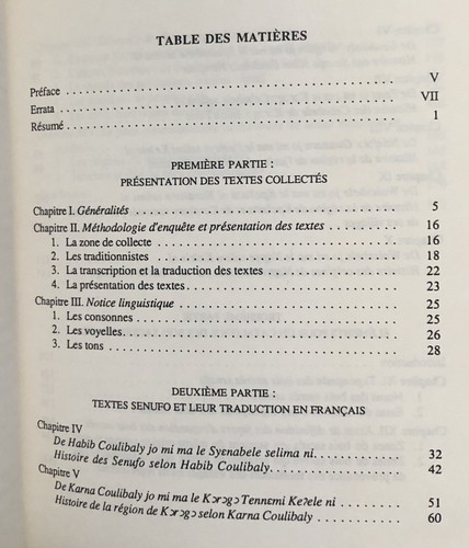 AFRIQUE La mémoire Senufo : Bois sacré, éducation et chefferie (ARSAN 1988) - Picture 2 of 4