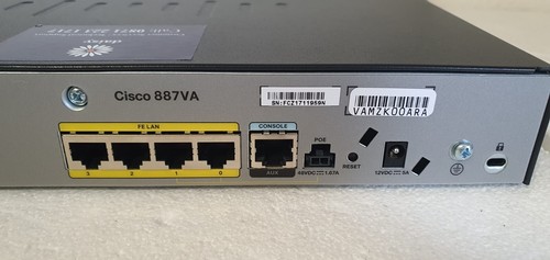 Cisco 887VAM 800 Series Integrated Services Router DSL modem CR047 LD (A6) - Picture 11 of 20