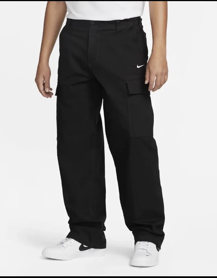 Nike SB Skateboarding Cargo Pants Black FD0401-010 Size 26 | eBay
