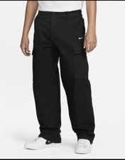 Nike SB Skateboarding Cargo Pants Black FD0401-010 Size 26