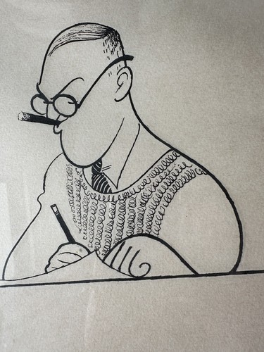 Al Hirschfeld Radierung Druck 1990 George & Ira Gershwin 5/175 signiert Zertifikat - Bild 5 von 24