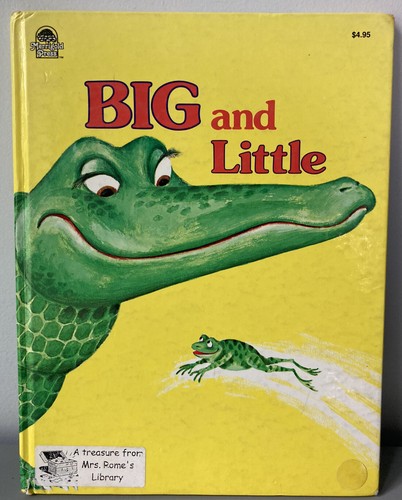 Big & Little 1966 Illustrated Vtg Book HC Joe Kaufman Merrigold Press - Bild 1 von 8