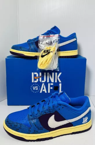 Nike Dunk Low Undefeated 5 On It Dunk vs. AF1 [Size 6.5 Men]