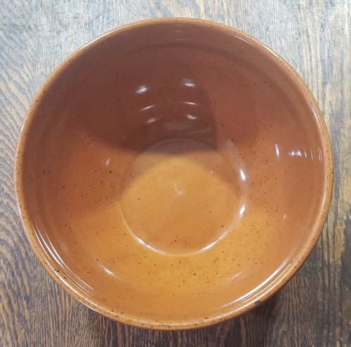 Denby Like Style Green and Brown Speckled Stoneware Ceramic Mixing Bowl - Picture 2 of 6