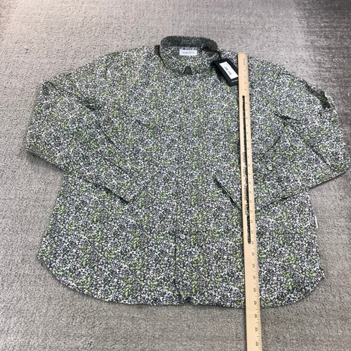 New Penfield Shirt Mens Extra Large Button Up Floral Green AOP Dress Casual - Picture 6 of 12