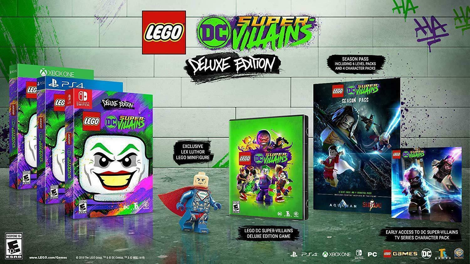 Lego Dc Super Villains *Deluxe Edition* (Nintendo Switch) New | Ebay