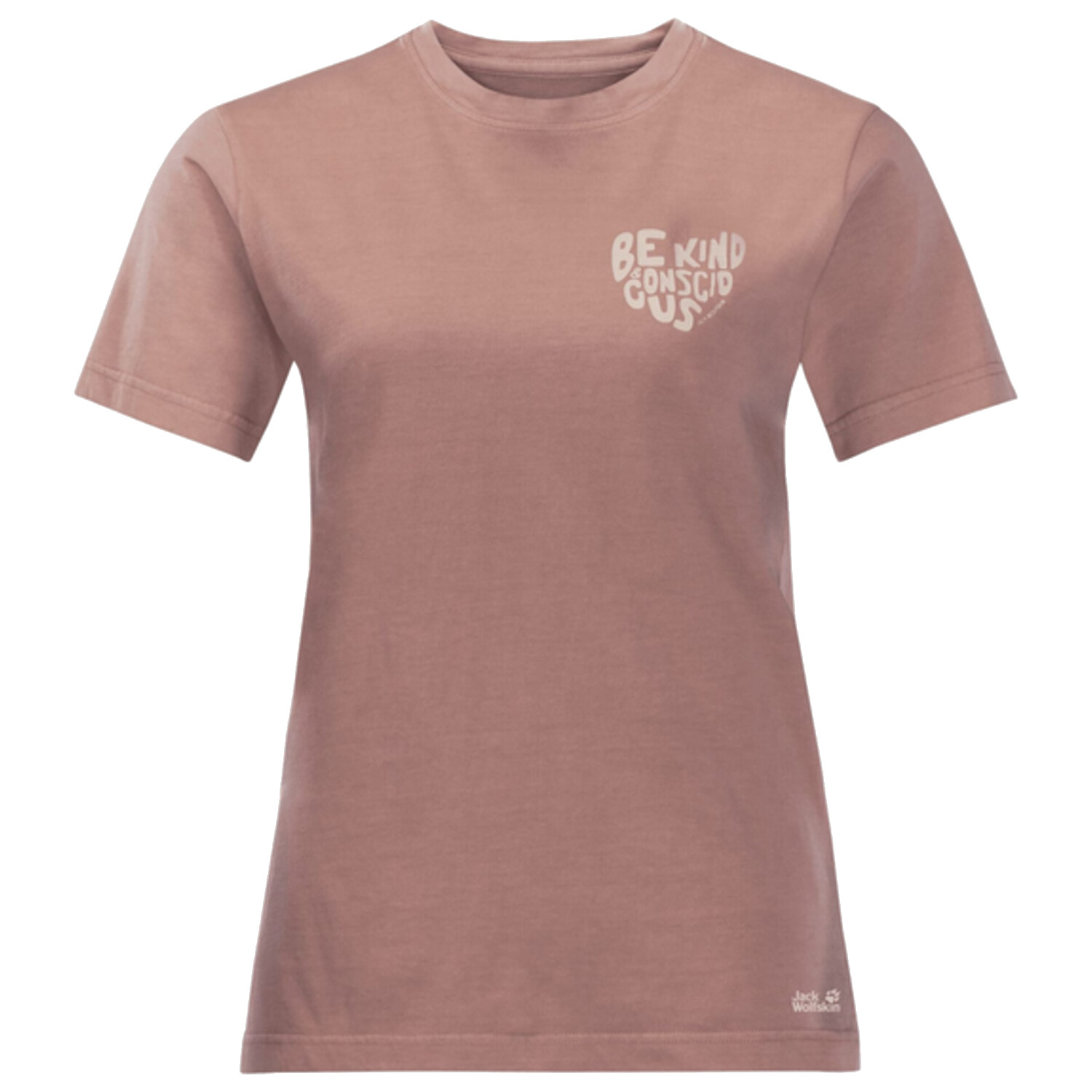 Футболка Damen, Jack Nature Tee W, Rosa