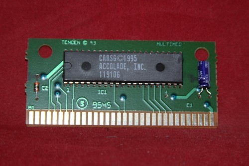 Combat Cars (Sega Genesis, 1994) Authentic Game Cartridge - Picture 3 of 3