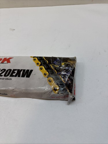 RK Racing Chain GB520EXW-118 (520 Series) Gold 118 Link Extreme Performance O... - Picture 3 of 3