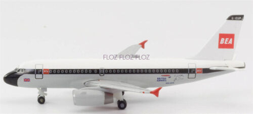 per Herpa per British Airways per Airbus 319 G-EUPJ 100° BEA design modello 1:500 - Foto 3 di 8