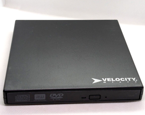 VELOCITY MICRO External USB Netbook CD - DVD / RW VMDrive #101 Not Tested - 第 1/11 張圖片