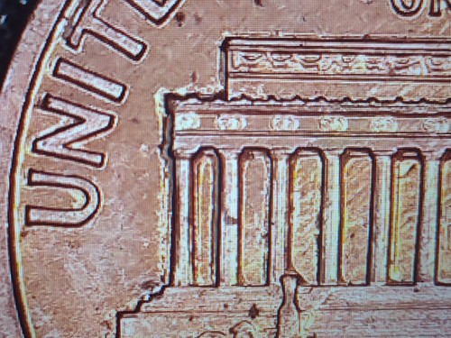 1991 Lincoln Penny Error DDO With Double Ear,Must See Amazing Coin Red - Picture 14 of 24