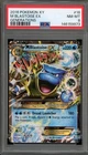 Pokemon M Blastoise EX XY Generations Holo Rare #18 PSA 8