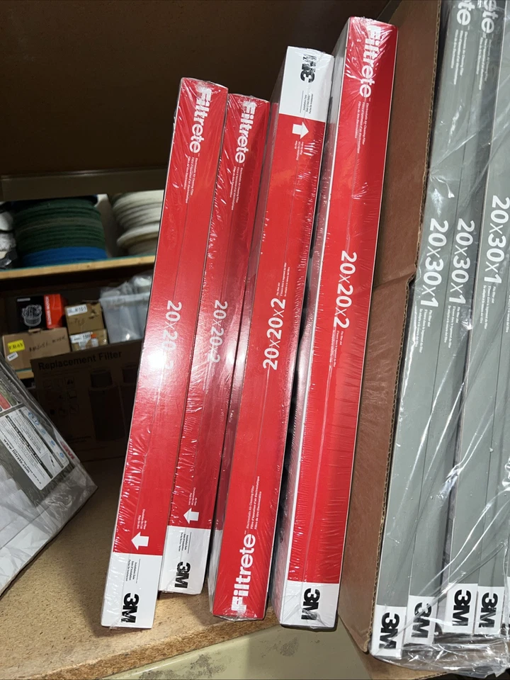 Filtro de aire de horno de CA 4- Filtrete 3M 20x20x2 MERV 11 1000 defensa de microalérgenos Foto 4 de 4