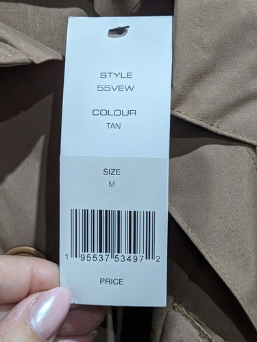 French Connection Men's Jacket Size M Beige Tan BNWT excellent Condition New - Picture 3 of 8