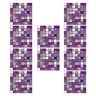  Set of 4 Bathroom Tile Stickers Kitchen Waterproof Self-adhesive Wall