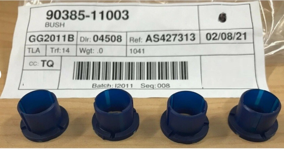 OEM TOYOTA AUTOMATIC SHIFTER LEVER BUSHINGS SET of 4