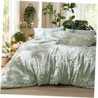  Comforter Set - 5 Pieces Sage Green Soft Bedding Floral Twin 01 - Sage Green