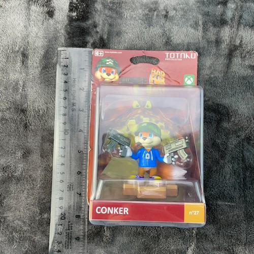 Conkers Bad Fur Day Conker (Totaku Figure #27) Gamestop Exclusive - NEW! - Picture 4 of 12