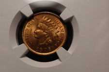 1896 NGC BU MS63 RED BN Indian Head Cent Full Liberty Looks Full RED SLABZ