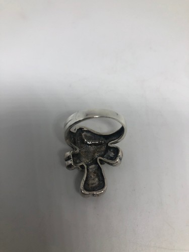 Anillo vintage de marcasita de plata de ley 925 - Imagen 7 de 8