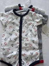 These Are Romper Set for A Baby Boy In A Size 0-3 Months New,New With Tags