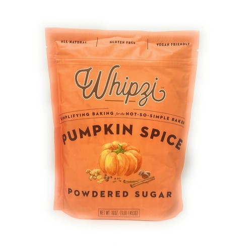 Whipzi Pumpkin Spice aromatisierter Puderzucker 16 Unzen Beutel (4er Pack) - Bild 3 von 6