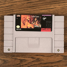 Disney's Timon & Pumbaa's Jungle Games SNES (Super Nintendo 1997) Cartridge Only