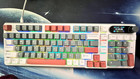 RK ROYAL KLUDGE S98 Mechanical Keyboard Tactile Pale Green Switch, DEAD BATTERY