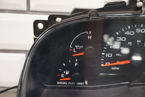 2003 Ford F250 6.0L Powerstroke Diesel Speedometer Cluster 212K 3C3F-10849-HF - Picture 7 of 20