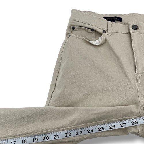 Pantalón Brooks Brothers Mujer Talla 10 Beige Caqui Recto Neutro Carrera (31x28.5) - Imagen 7 de 9
