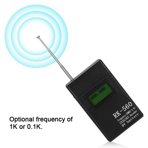 Accurate RK560 50MHz-2.4GHz Frequency Counter Meter Portable Handheld Radio F CT - Picture 3 of 8