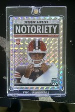 2025 Panini Mosaic - Notoriety Shedeur Sanders #13 Mosaic Prizm (RC)