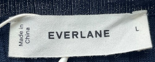EVERLANE manga larga, top acanalado, suéter, varios colores y tallas - Imagen 21 de 23