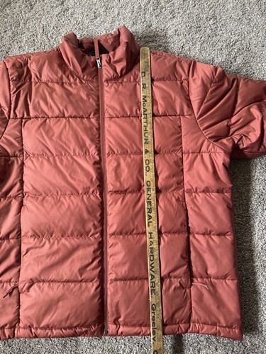 Mens The North Face Insulated 550-Down FZ Puffer Jacket Rust Men’s 2XL - Picture 7 of 7