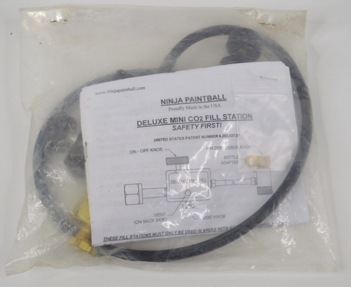 Ninja Paintball Deluxe Mini CO2 Tank Fill Station Adapter BRAND NEW SEALED