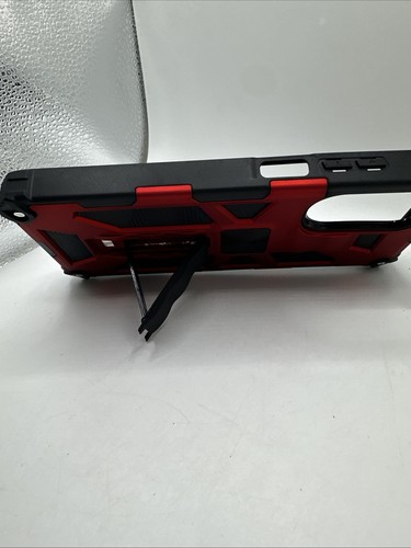 Motorola Moto G Stylus 5G Black And Red Case With Kickstand And Magnet - 第 3/5 張圖片